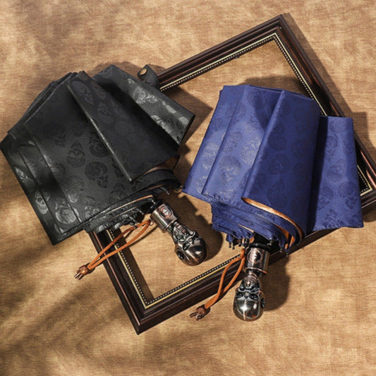 Blackout Skull Umbrella