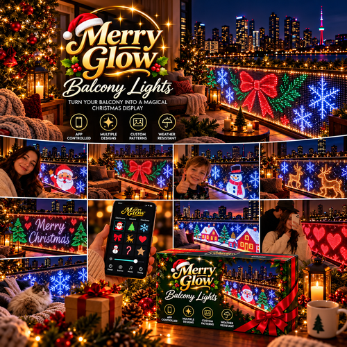 MerryGlow™ Smart LED Curtain Lights