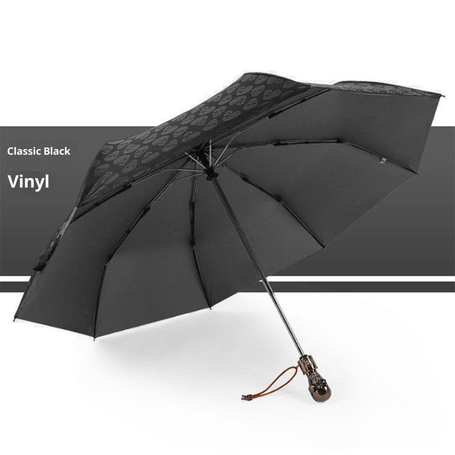 Blackout Skull Umbrella