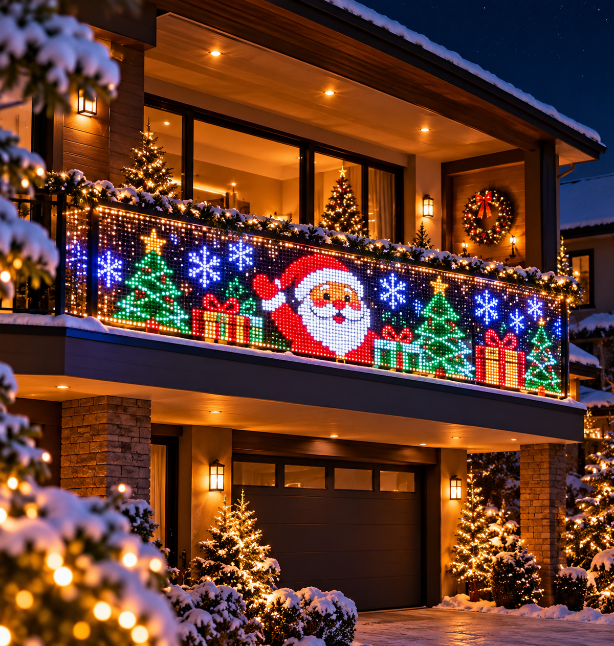 MerryGlow™ Smart LED Curtain Lights