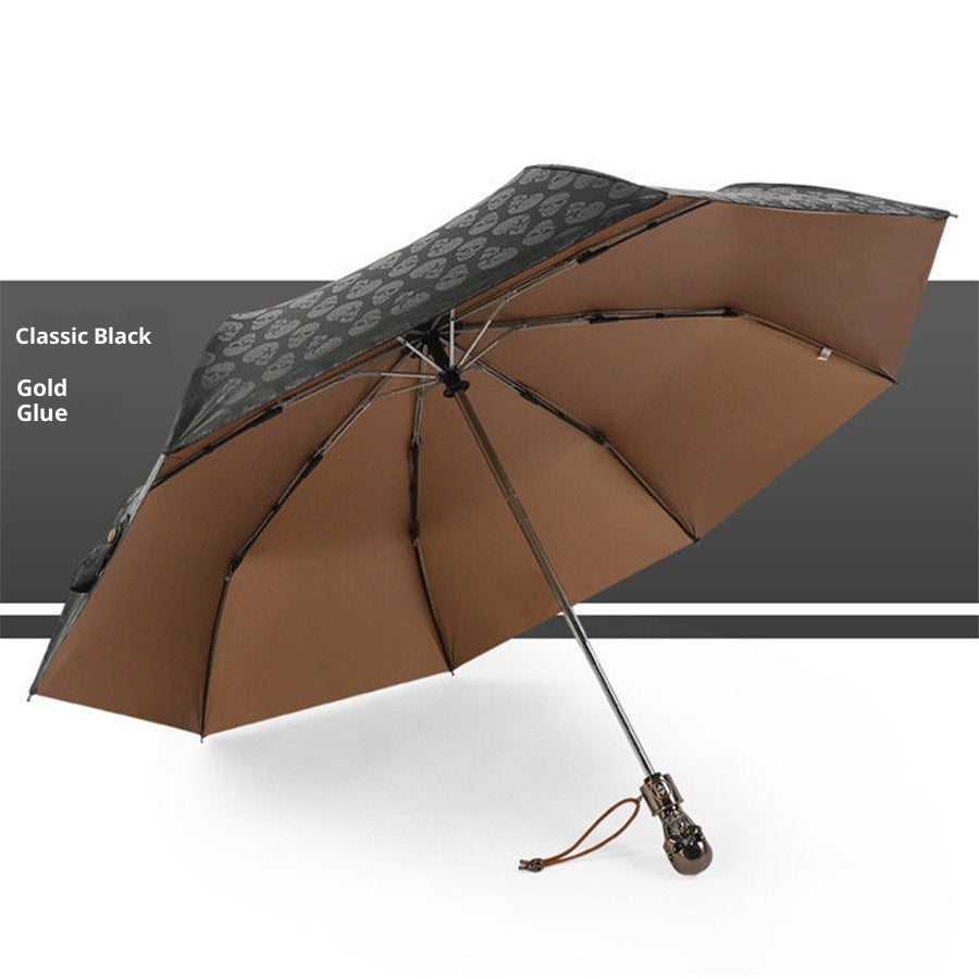 Blackout Skull Umbrella