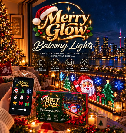 MerryGlow™ Smart LED Curtain Lights